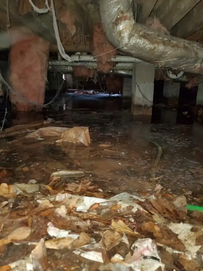 Crawl space flood assessment for Commercial Water Damage Restoration in Keizer